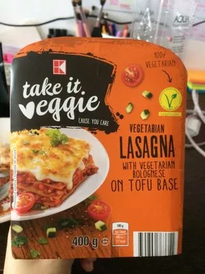 Vegetarian lasagna Take It Veggie 400 g, code 4335896763811