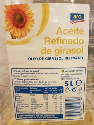 Aceite refinado de girasol aro , code 4337182052746