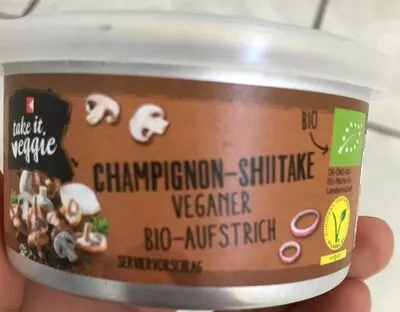 Champignon-Shiitake veganer Bio-Aufstrich Take It Veggie, Kaufland 125 g, code 4337185001406