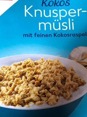 Kokos Knuspermüsli Kaufland, Kaufland Classic 750g, code 4337185479113