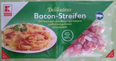 Delikatess Bacon-Streifen K-Classic 250 g, code 4337185495182