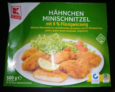 Hähnchen Minischnitzel K-Classic 500 g, code 4337185501166