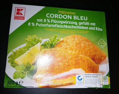 Hähnchen Corden Bleu K-Classic,  Kaufland 500 g, code 4337185513039