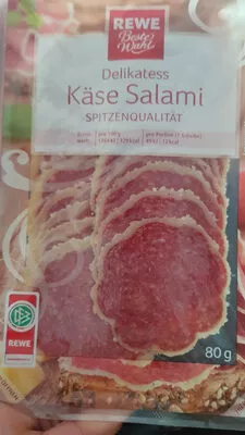 Käse Salami Rewe 80g, code 4388844004740