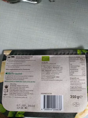 REWE Bii Maultaschen REWE 250 g, code 4388844006638