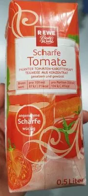 Scharfe Tomate REWE Beste Wahl, REWE 0.5 l, code 4388844019393