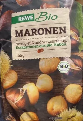 Bio Maronen REWE Bio 100g, code 4388844030008