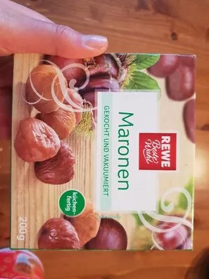 Maronen, Gekocht Und Vakuumiert REWE 200g, code 4388844044180