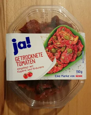 Getrocknete Tomaten ja! 150 g, code 4388844185654