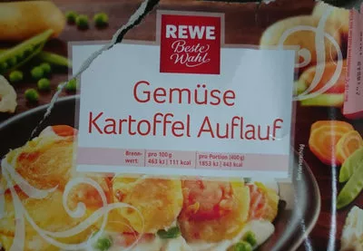 Gemüse Kartoffel Auflauf Rewe,  Prima Menü GmbH 400 g, code 4388860014167