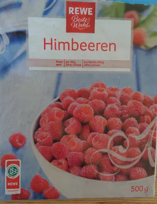 Himbeeren Rewe 500 g, code 4388860052244