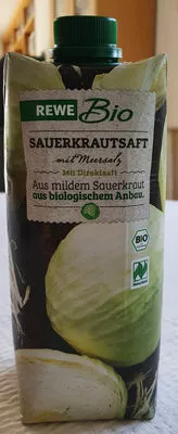 Sauerkrautsaft REWE 0,5 l, code 4388860107548