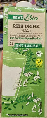 Reis Drink Natur REWE Bio, Rewe 1l, code 4388860602319