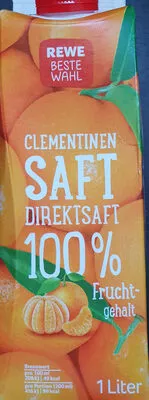 Rewe Clementinen Saft Direktsaft REWE Beste Wahl 1l, code 4388860610185