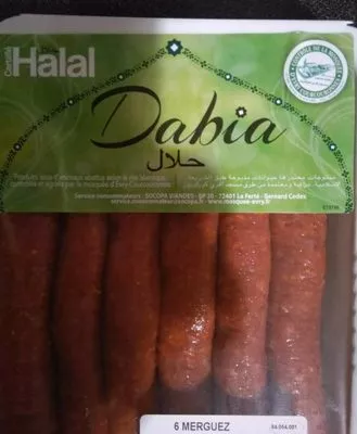 Merguez Dabia , code 44245740