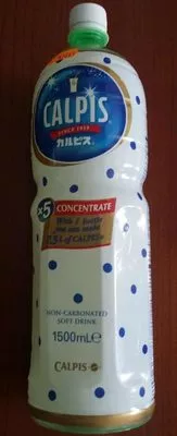 Calpis concentré (x5) (Boisson à l'acide lactique) CALPIS 1,5 l e, code 4714947003814