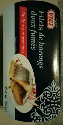 Filets de harengs doux fumés à l'huile Vici 500 g, code 4770190112123