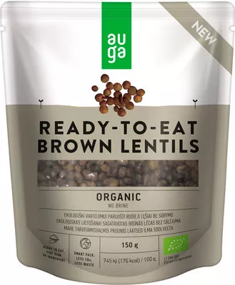 Ready-To-Eat Brown Lentils Auga 150 g, code 4779039731730