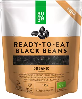 Ready-To-Eat Black Beans Auga 150 g, code 4779039731754