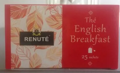 Thé English Breakfast Renuté 25 sachets, code 4792038615023