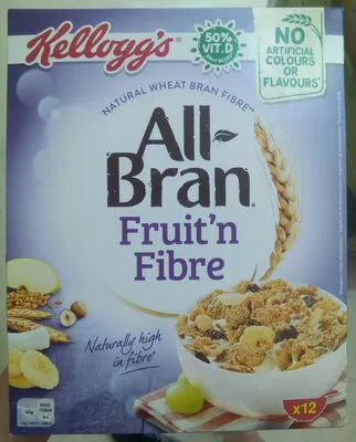 All-Bran Fruit'n'Fibre Kellogg's 500g, code 5000127077225