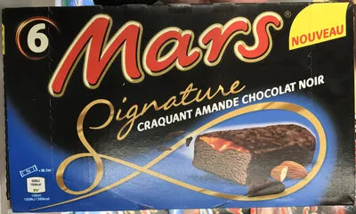 Signature Craquant Amande Chocolat Noir Mars 6 * 46,3 g (277,8 g), code 5000159498616