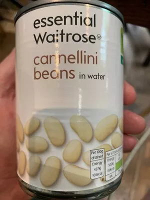 Cannellini beans Essential Waitrose,  Waitrose 400g, code 5000169043691