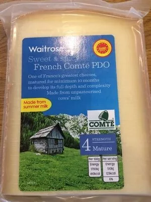 French Comté PDO Waitrose , code 5000169223956