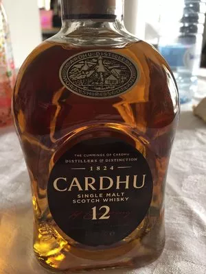 Malt 12 Years Whisky 40º Cardhu , code 5000267102566