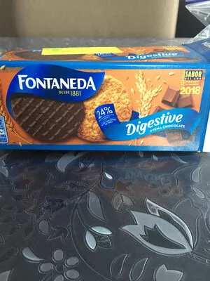 Fontaneda Galleta Digestive Avena Chocolate Negro Fontaneda 250 g, code 5000396006902