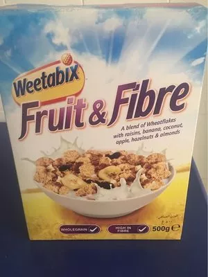 Weetabix Fruit & Fiber Cereal (500 G) Weetabix , code 5010029011333