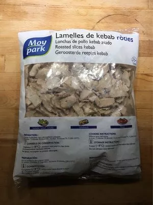 Lamelles de Kebab Rôties Moy Park 1 kg, code 5010069509395