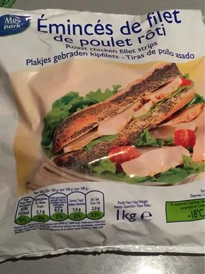 Émincés de filet de poulet rôti MOY PARK 1 kg, code 5010069595633