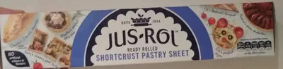 Jus Rol Shortcrust Pastry Ready Rolled Jus-Rol 320 g, code 5010084309659