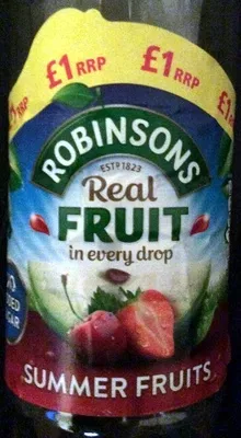 Summer Fruits Syrup Robinsons 1 l e, code 5010102119437