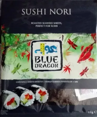 Sushi Nori Blue Dragon 11g, code 5010338303006