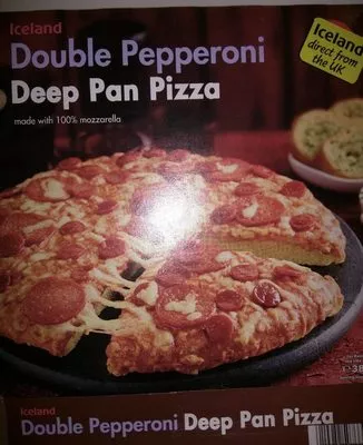 Double Pepperoni Deep Pan Pizza Iceland , code 5010482507664