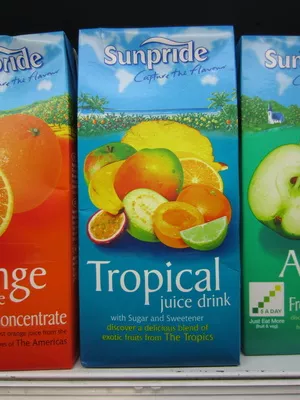 Tropical juice drink sunpride 1L, code 5010663252758