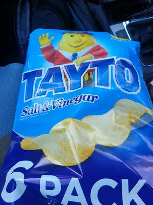 Salt and Vinegar Crisps tayto 25g, code 5011096008387