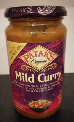 Mild Curry Patak, s , code 5011308501033