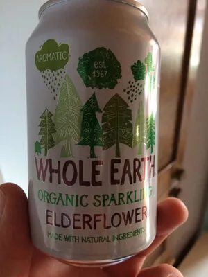 Organic Sparkling Elderflower Whole Earth , code 5011835102765