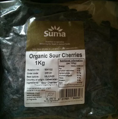 Organic Sour Cherries Suma 1 kg, code 5017601042327