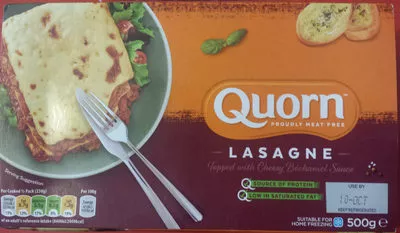 Lasagne topped with creamy bechamel sauce Quorn 500 g, code 5019503010305