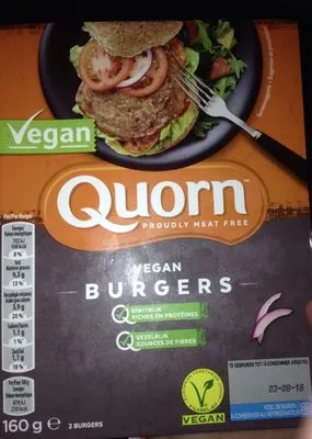 Burger vegan Quorn 160 g, code 5019503034028