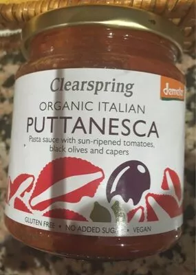 Salsa Putanesca Clearspring , code 5021554002789