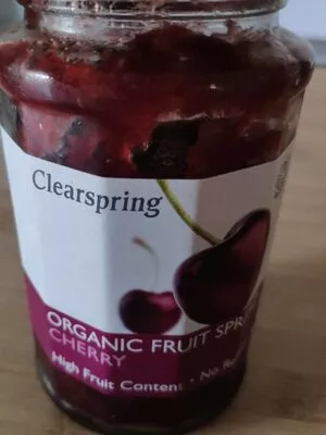 Organic fruit spread cherry Clearspring , code 5021554987772