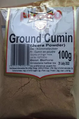 Ground Cumin Fudco 100 g, code 5025042002879