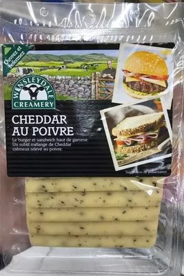 Cheddar au poivre Wensleydale Creamery 160 g, code 5025960004481