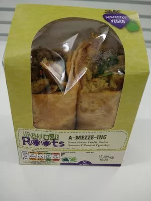 A-Mezze-Ing Wrap Urban Eat 220g, code 5029730067416