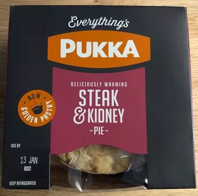 Steak & Kidney Pie Pukka 239 g, code 5030756000431